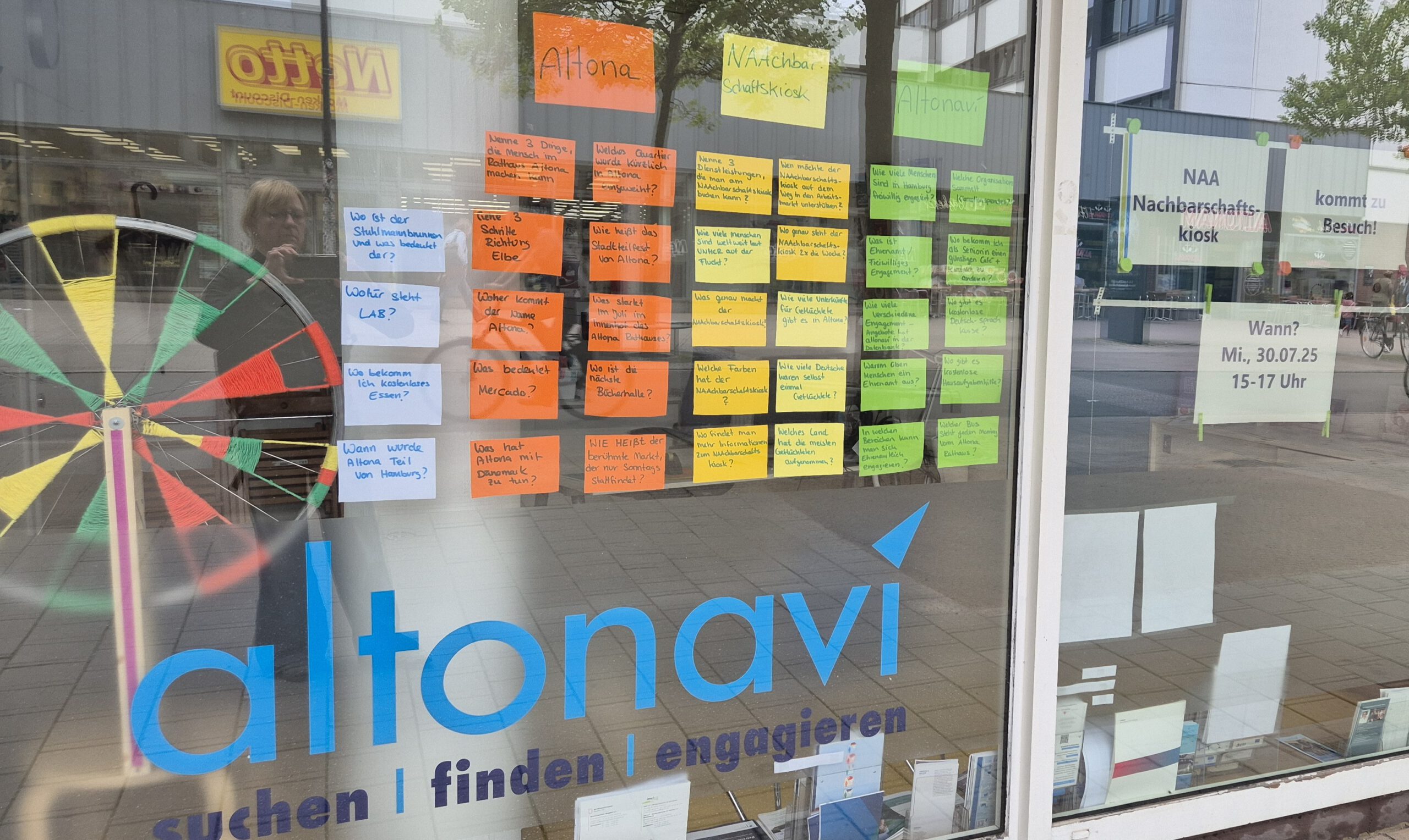NAAchbarschaftskiosk besucht Altonavi!